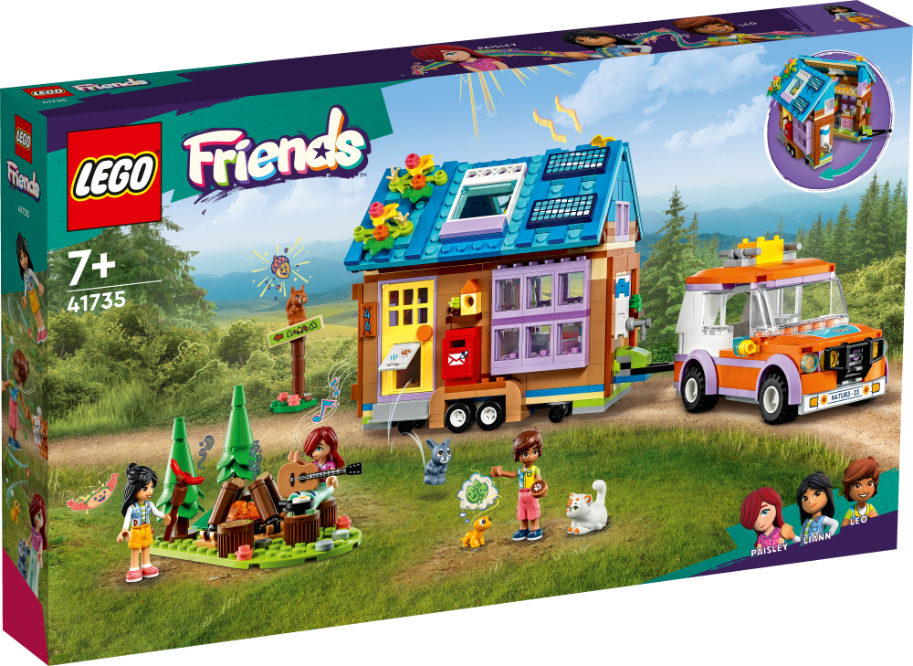 41735 LEGO® Friends Крошечный передвижной дом, 7+ лет,модель 2023 года