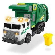 Dickie Toys Cleaner Мусоровоз со светом и звуком 3+ лет, 38x19x12 cm