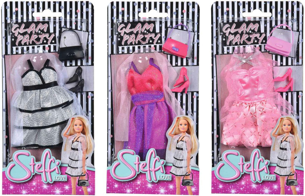Simba кукольная одежда с аксессуарами - куклы Steffi (29см), Цена за 1 шт. 3+ года