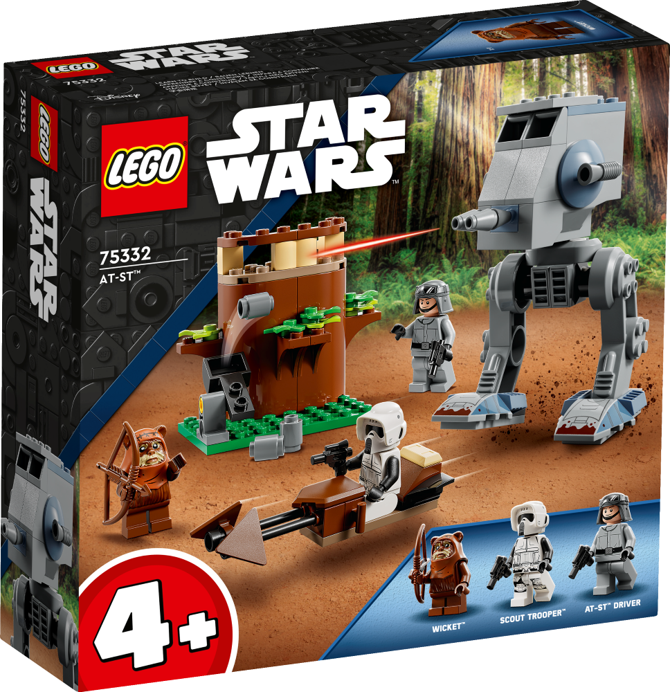 75332 LEGO® Star Wars™ AT-ST™, 4+ gadi, 2023 gada modelis