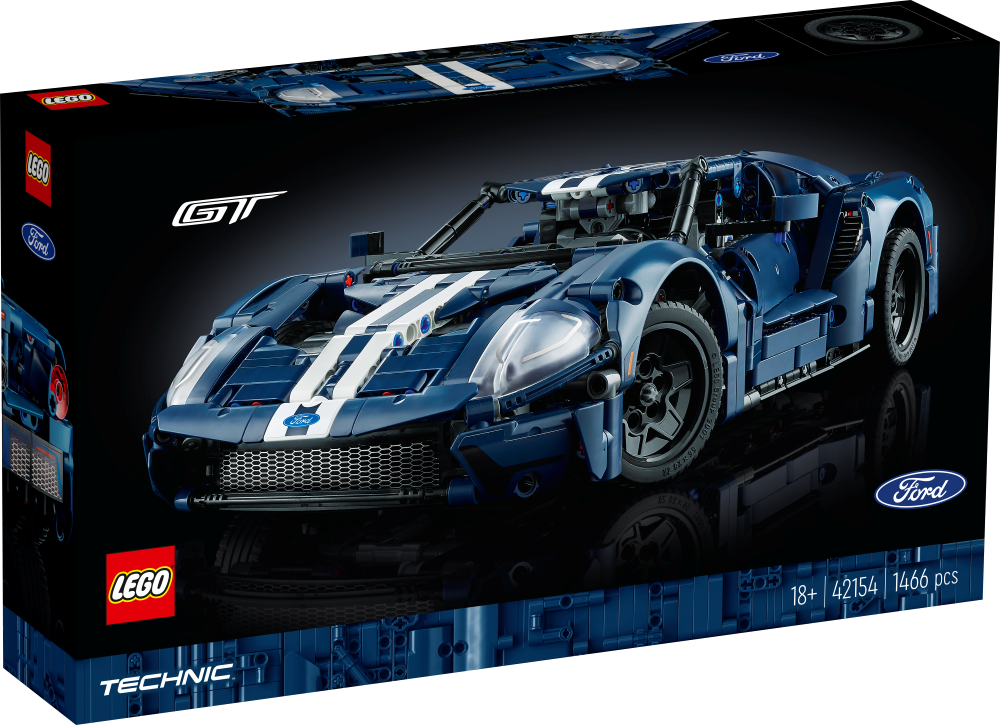 42154 LEGO® Technic 2022 Ford GT, 18+ gadi, 2023. gada modelis