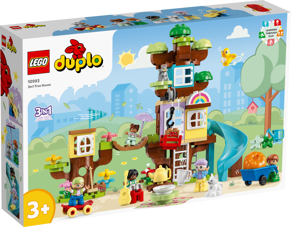 10993 LEGO® DUPLO 3 in 1 Māja kokā, 3+ gadi, 2023 gada modelis