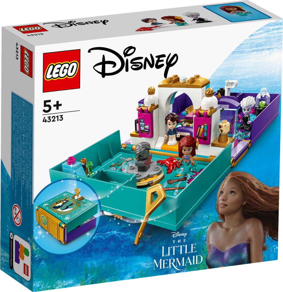 43213 LEGO® Disney Mazās nāriņas pasaku grāmata, 5+ лет,модель 2023 года