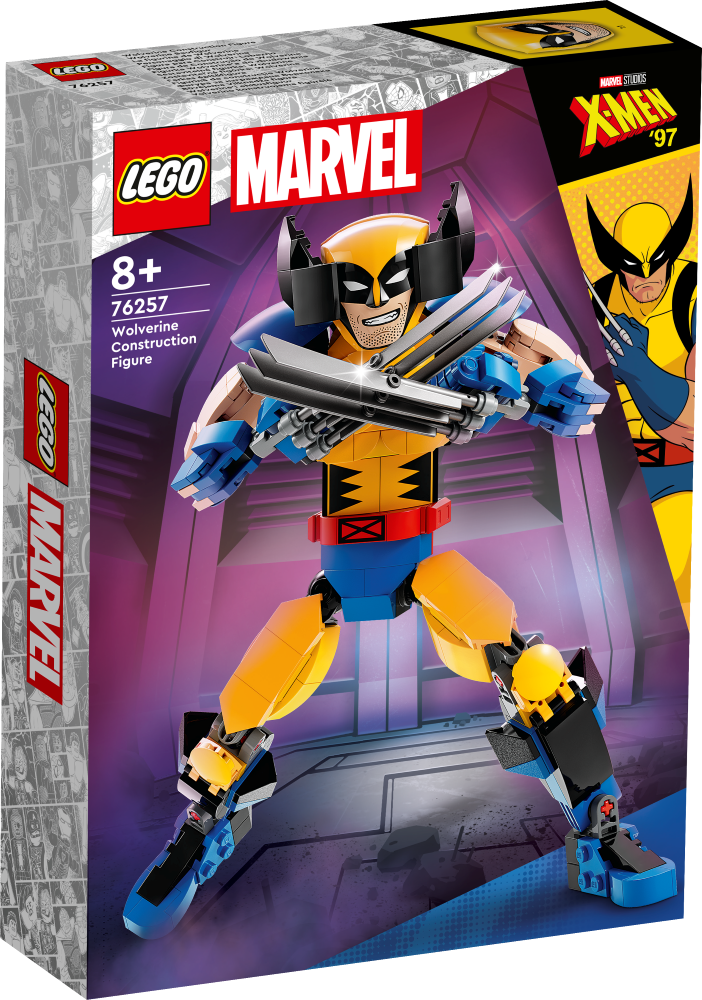 76257 LEGO® Marvel Super Heroes Būvējama Vilknadža figūra, 8+ лет,модель 2023 года