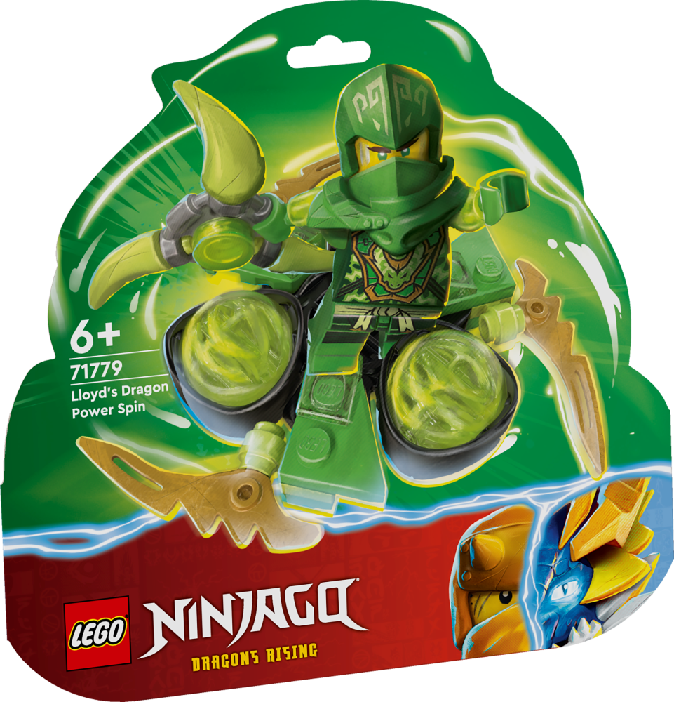 71779 LEGO® Ninjago Lloyd Pūķa spēka spindžitsu iegrieziens, 6 + лет,модель 2023 год