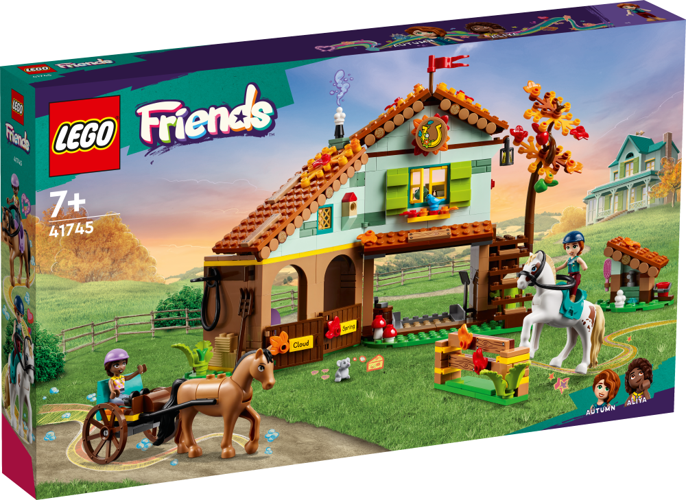 41745 LEGO® Friends Otumas zirgu stallis, 7+ gadi, 2023 gada modelis