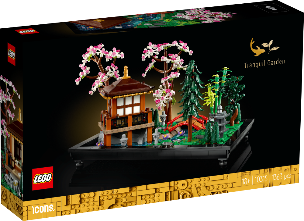 10315 LEGO® ICONS™ Tranquil Garden, 18+ gadi, 2023 gada modelis