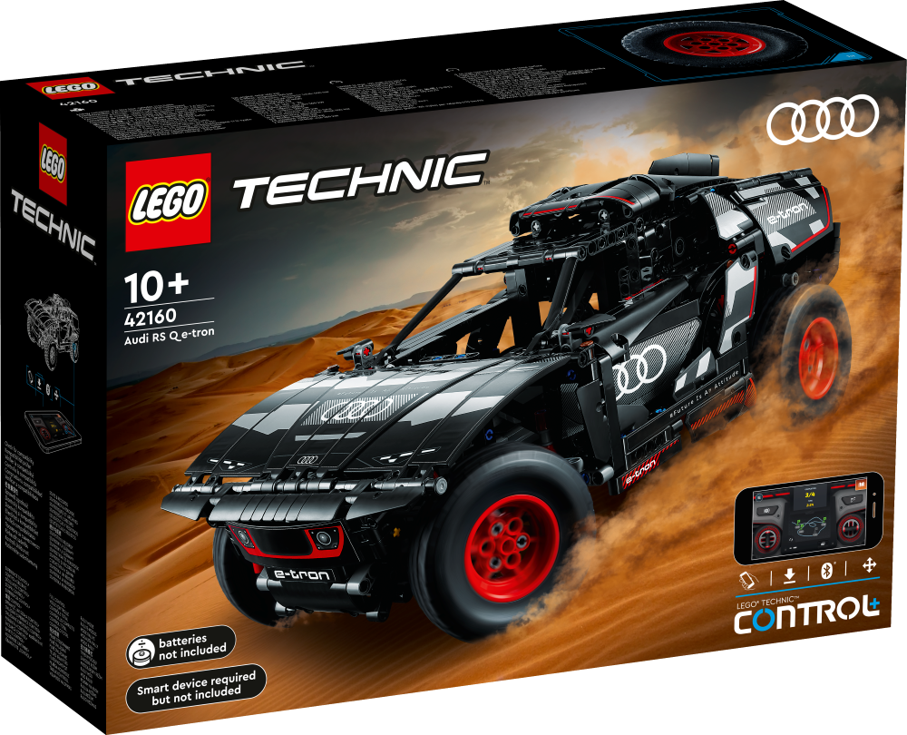 42160 LEGO® Technic Audi RS Q e-tron, 10+ лет, модель 2023 года