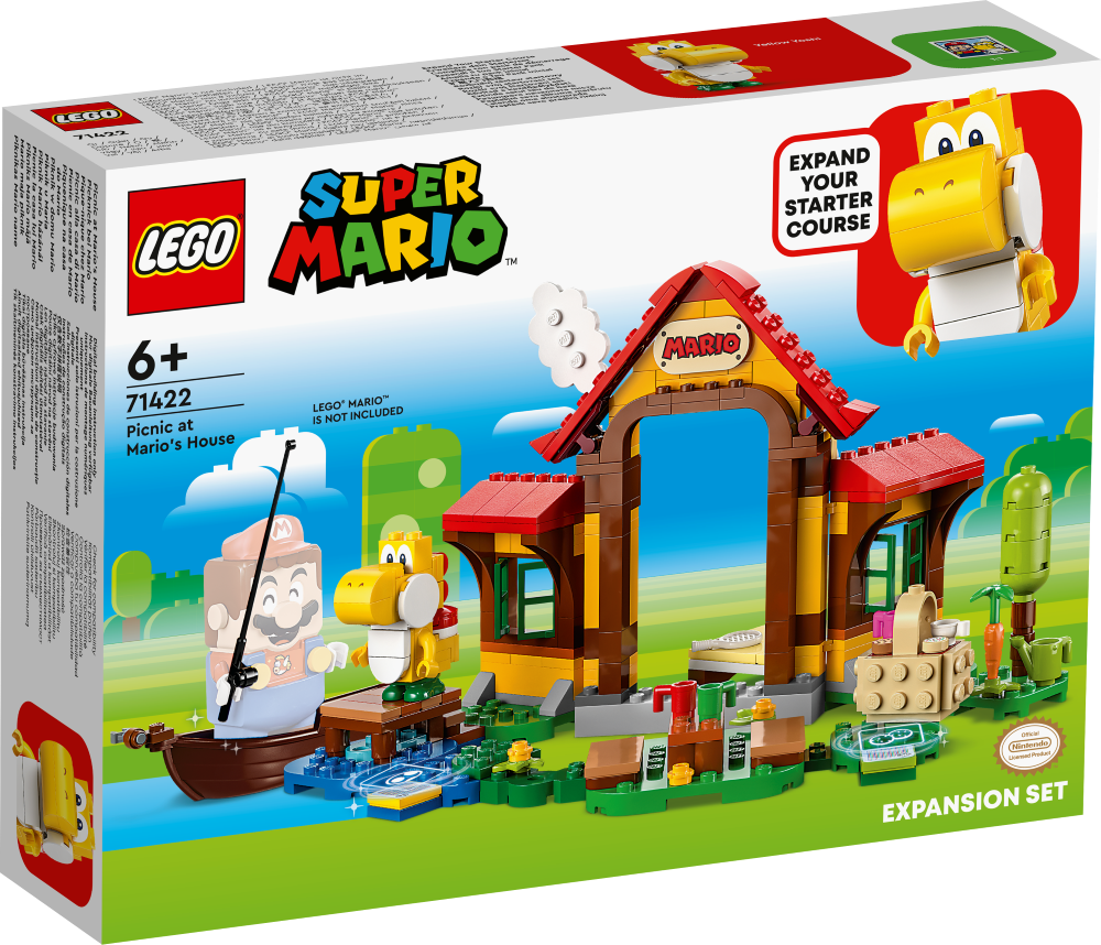 71422 LEGO® Super Mario Пикник в доме Марио, 6+ лет, модель 2023 года