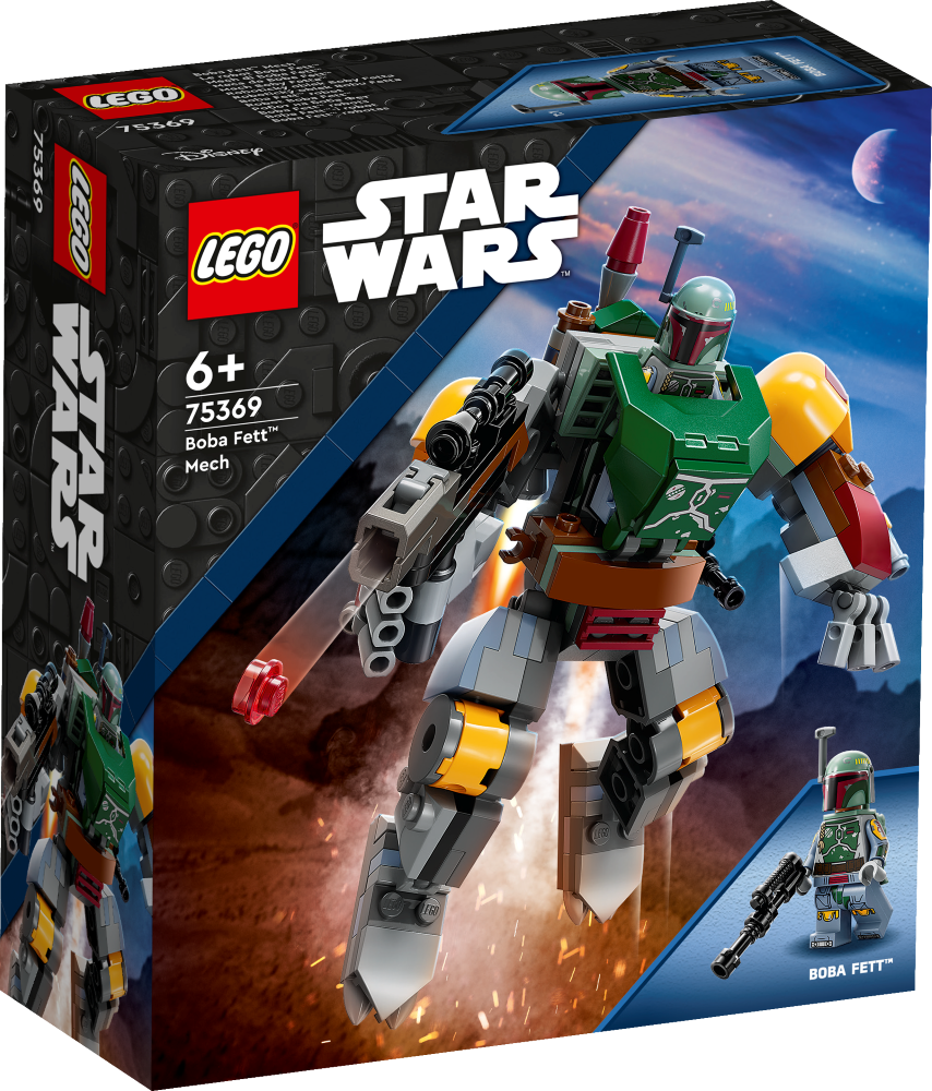 75369 LEGO® Star Wars™ Boba Fett™ robots, 6+ gadi, 2023 gada modelis