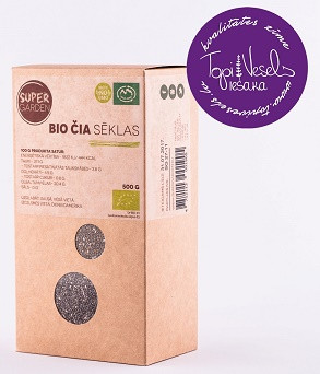 Super Garden BIO Čia sēklas, 500 gr