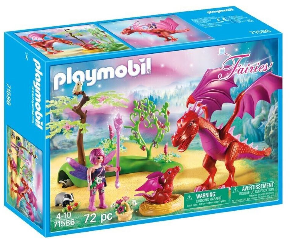 71586 PLAYMOBIL® Fairies apburtais feju kuģis, no 4-10 gadiem