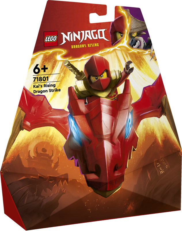 71801 LEGO® Ninjago Kai pūķa uzbrukums, 6+ лет, модель 2024 года