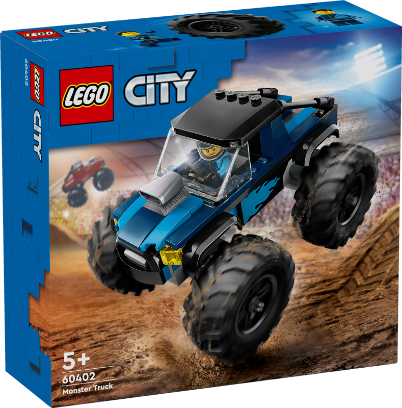60402 LEGO® City Zils monstru vāģis, 4+ лет, модель 2024 года