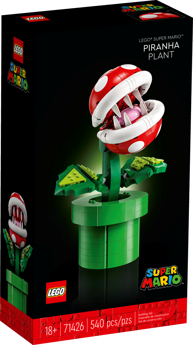 71426 LEGO® Super Mario Augs-Piranja, no 18+ gadiem, 2024 gada modelis