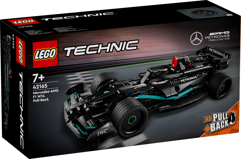 42165 LEGO® Technic Mercedes-AMG F1 W14 E Performance Pull-Back , 7+ , модель 2024 года
