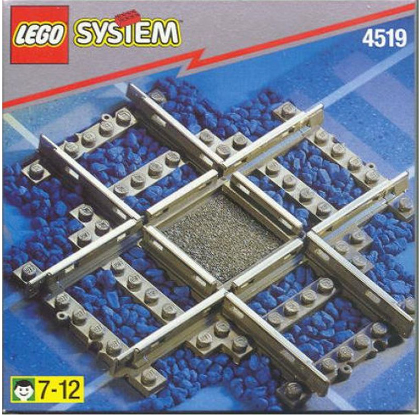 # 4519 LEGO® City System dzelzceļa krustojums