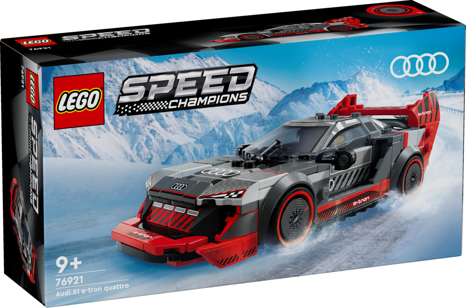 76921 LEGO® Speed Champions Audi S1 e-tron quattro sacīkšu auto , 9+ , модель 2024 года