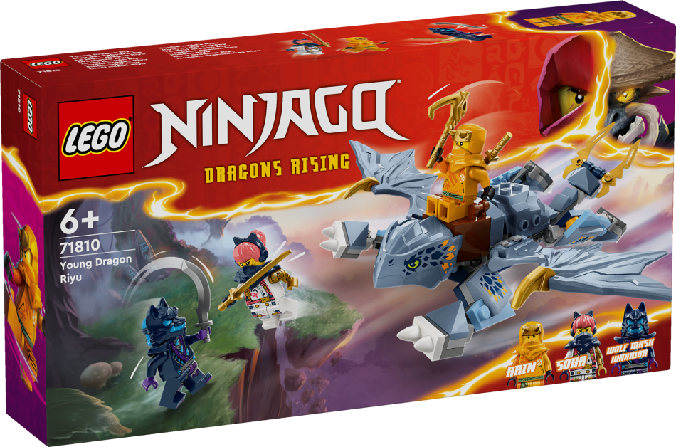 71810 LEGO® Ninjago Pūķēns Riyu , 6+ , модель 2024 года