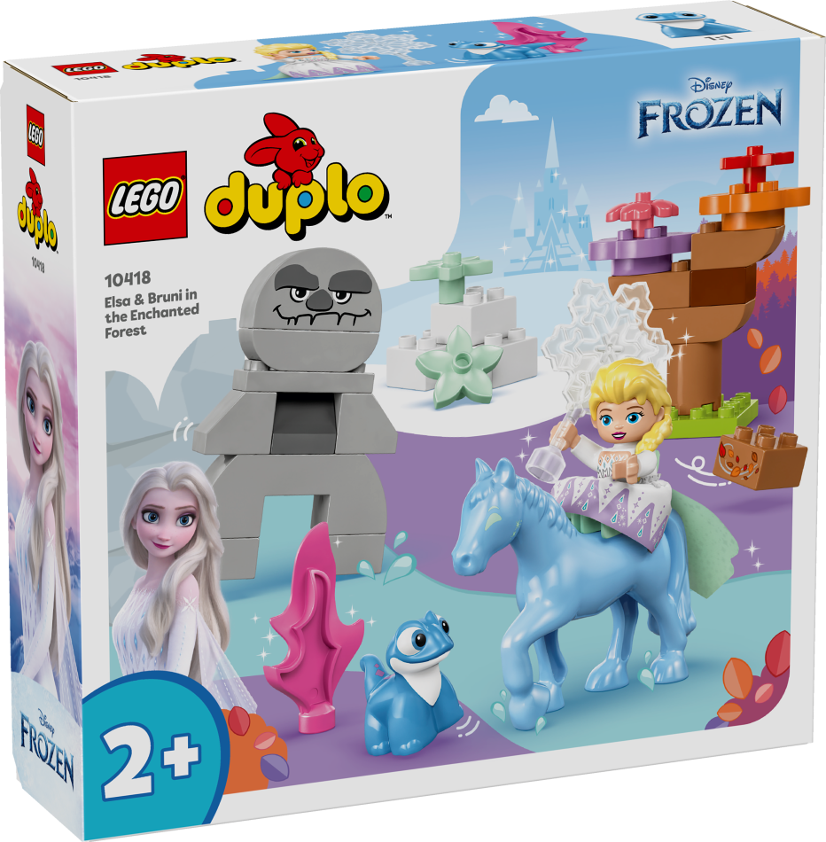 10418 LEGO® DUPLO Elza un Bruni apburtajā mežā, 2+ gadi, 2024 gada modelis