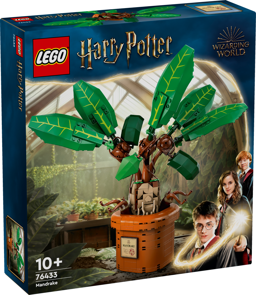 76433 LEGO® Harry Potter™ Mandragors, 10+ , модель 2024 года