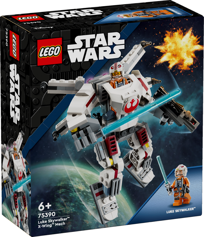 75390 LEGO® Star Wars Luke Skywalker™ X-Wing™ robots , 6+ , модель 2024 года