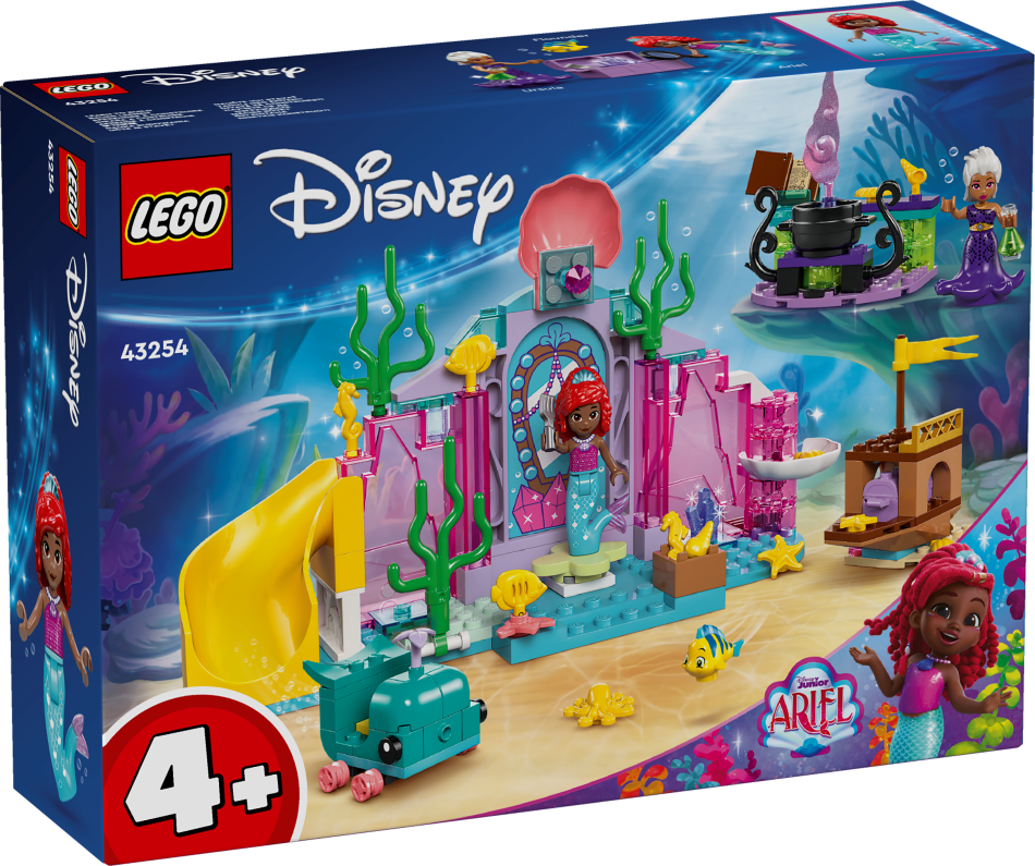 43254 LEGO® Disney Arielas kristāla ala, 4+ gadi, 2024 gada modelis