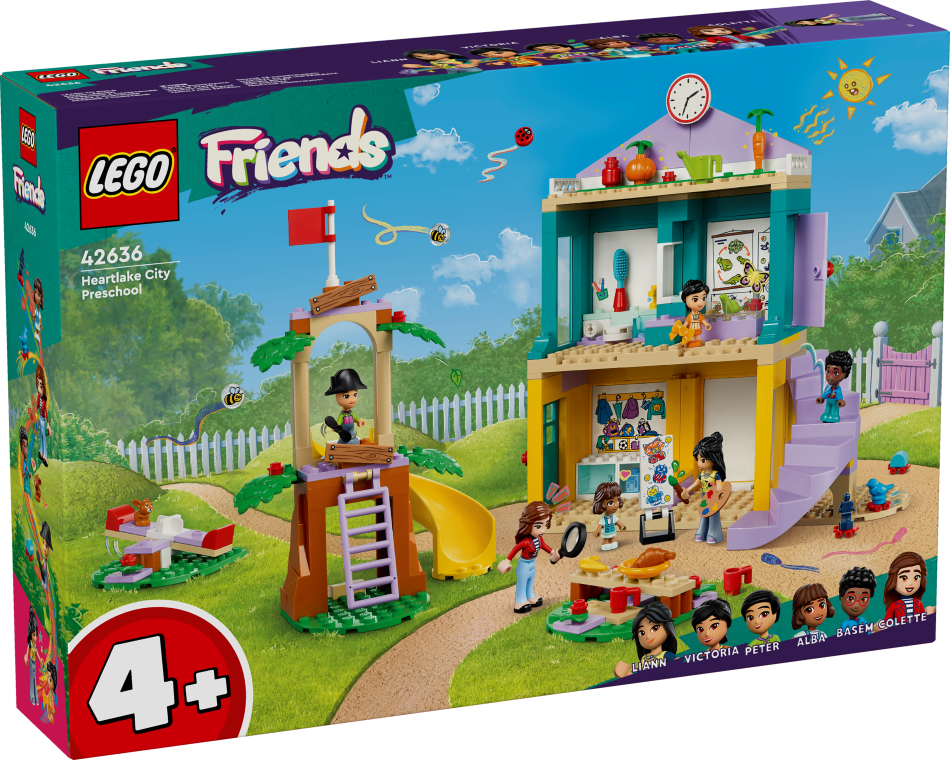 42636 LEGO Friends Hārtleikas pilsētas bērnudārzs, 4+ лет, модель 2024 года