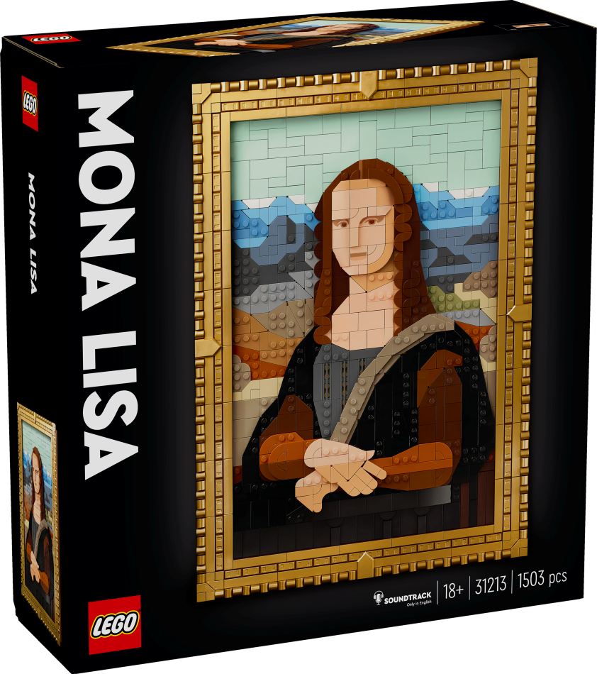 31213 LEGO® Art Mona Lisa, 18+ gadi, 2024 gada modelis