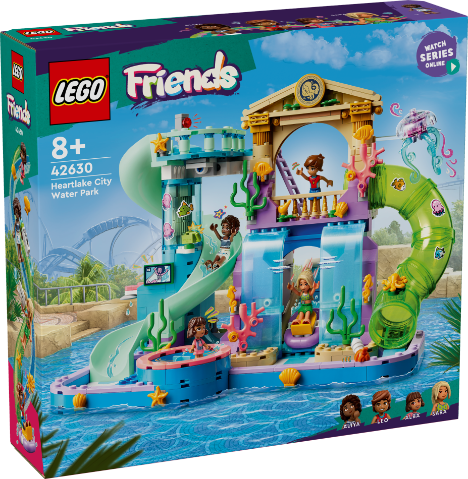 42630 LEGO Friends Hārtleikas pilsētas ūdens atrakciju parks , 8+ , модель 2024 года