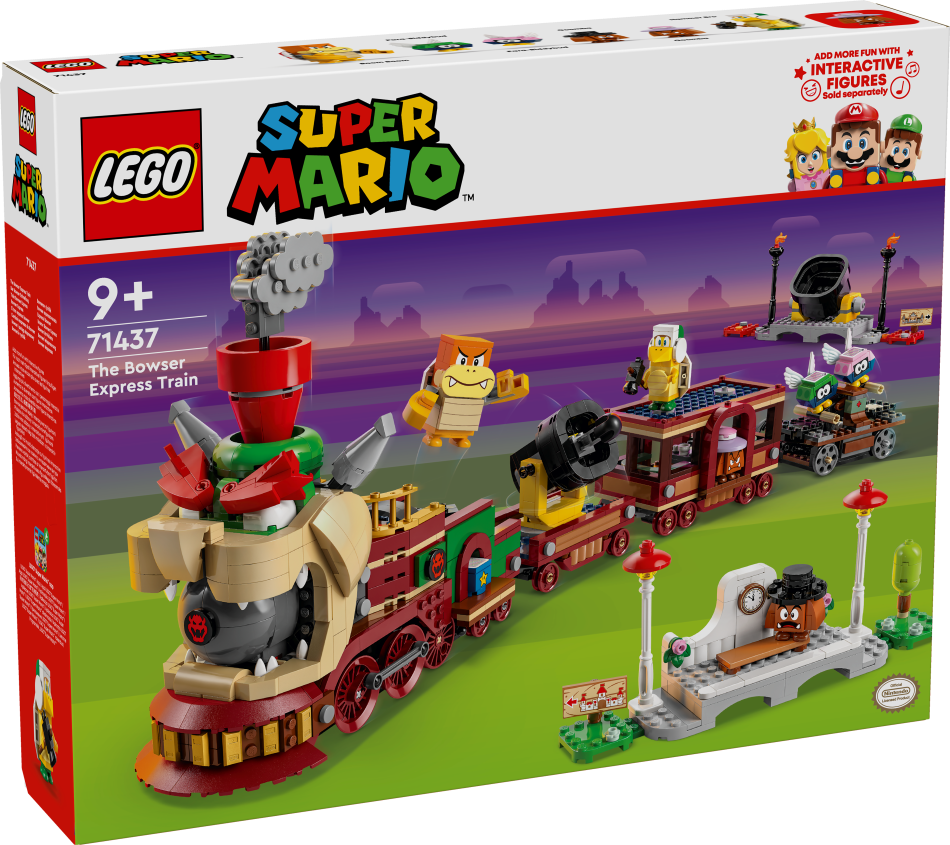 71437 LEGO® Super Mario Bowser ātrvilciens , 9+ , модель 2024 года