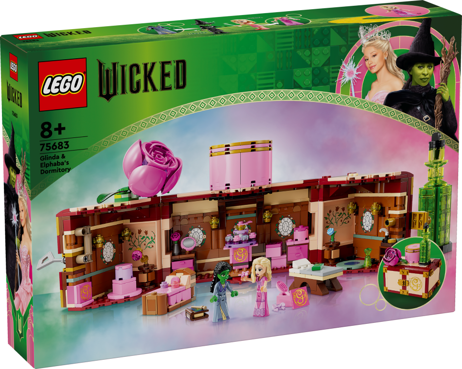 75683 LEGO® Wicked Glinda un Elphaba kopmītne 8+ , модель 2024 года