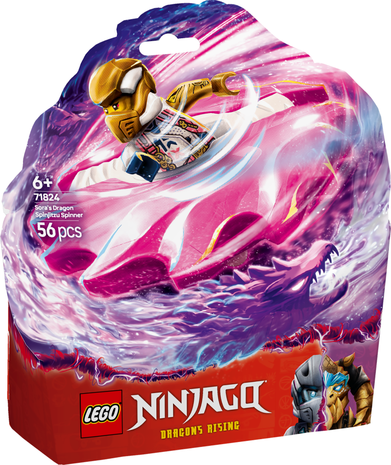 71824 LEGO® Ninjago Soras pūķa spindžitsu spineris, 6+ gadi, 2025 gada modelis