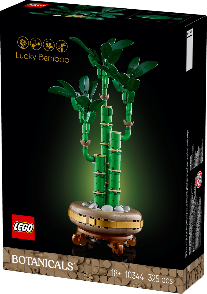 10344 LEGO® Icons Botanicals Collection Бамбук Символ удачи, 18+ gadi, 2025 gada modelis