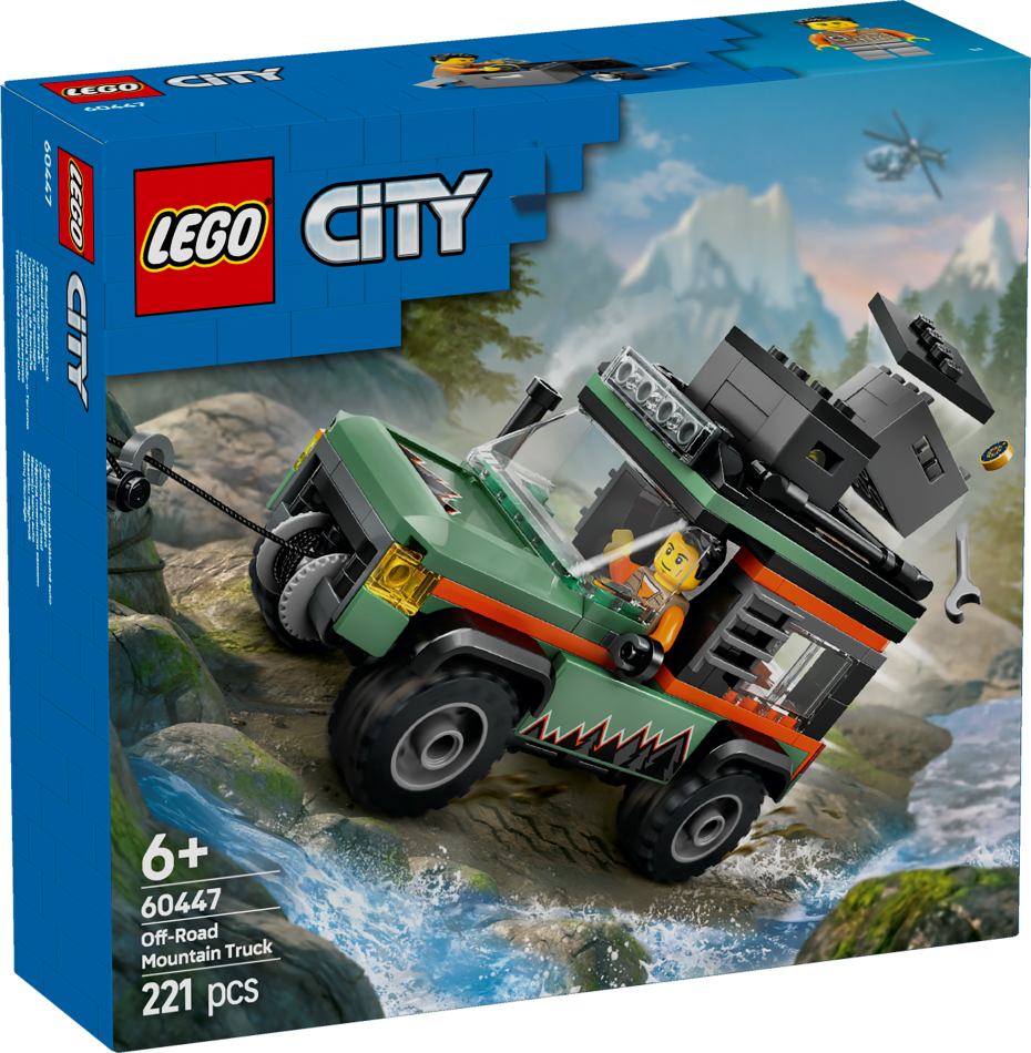 60447 LEGO® CityГорный внедорожник, 6+ , модель 2025 года