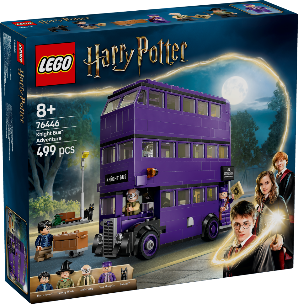 76446 LEGO® Harry Potter™ Knakts autobusa piedzīvojums , 8+ gadi, 2025 gada modelis