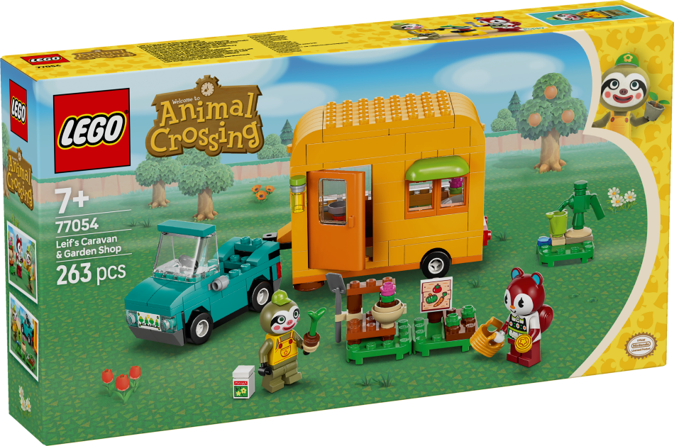 77054 LEGO® Animal Crossing™ Садовый магазин Лейфа , 7+ , модель 2025 года
