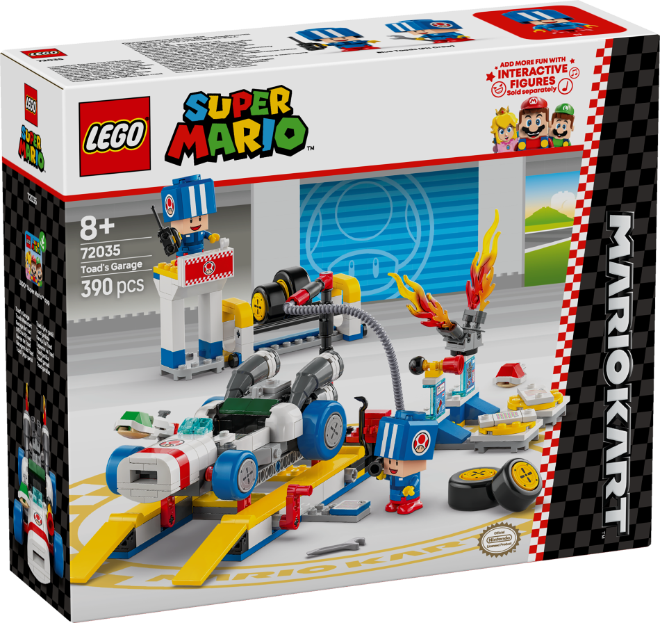 72035 LEGO® Super Mario MarioKart Гараж Тоада, 8+ , модель 2025 года