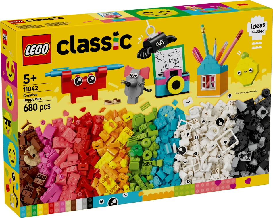 11042 LEGO® Classic Radošā prieka kārba , 5+ , модель 2025 года