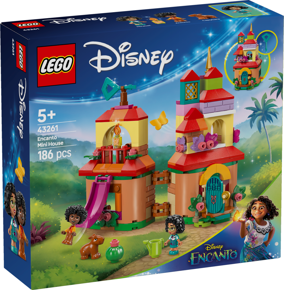43261 LEGO® Disney Enkanto mini mājiņa, 5+ gadi, 2025 gada modelis