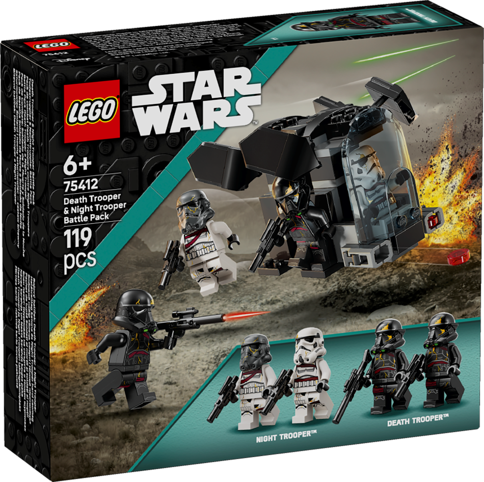 75412 LEGO® Star Wars™ Боевой набор «Смертельный солдат» и «Ночной солдат»