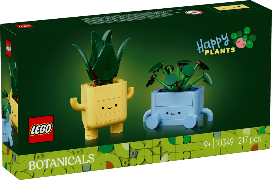 10349 LEGO® Icons Botanicals Счастливые растения, 9+ , модель 2025 года