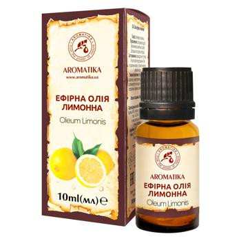 Эфирное масло лимона Aromatika 20 м