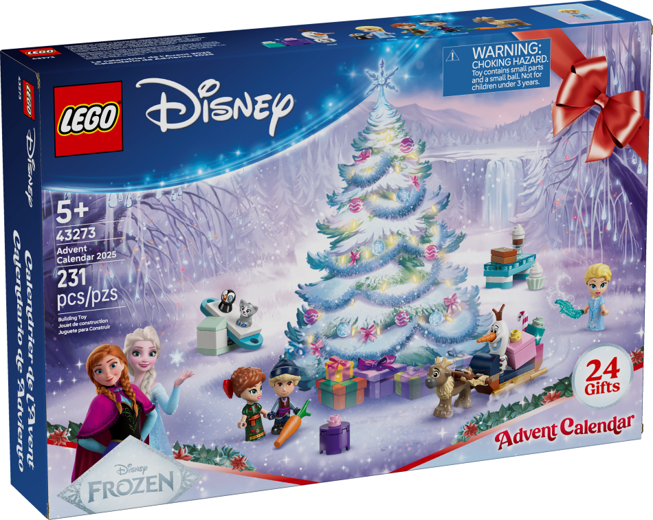43273 LEGO® Disney Frozen Adventes kalendārs, 5+ gadi, 2025. gada