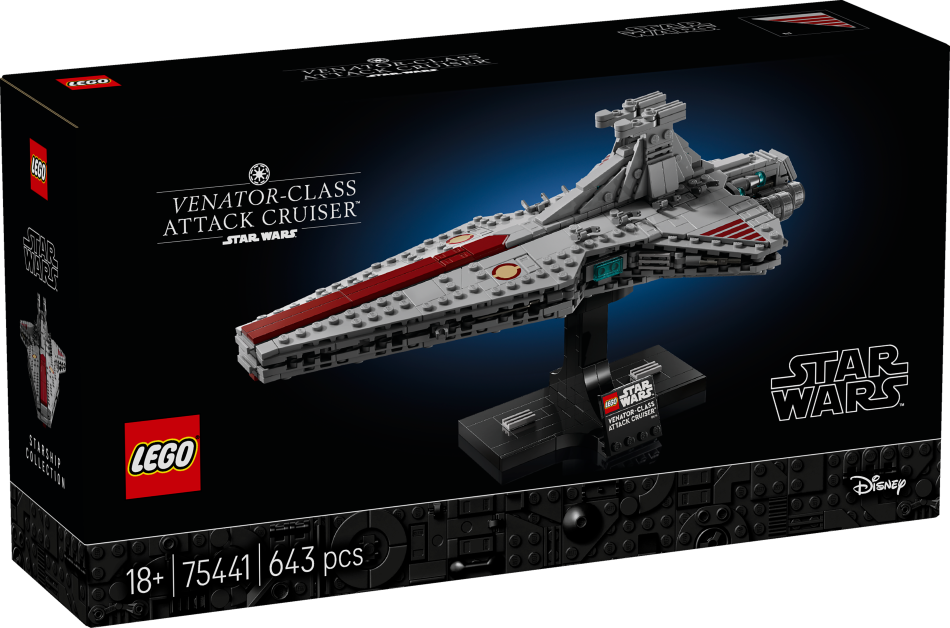 75441 LEGO® Star Wars™ Venatoru klases Attack Cruiser™  , 18+ gadi, 2026 gada modelis