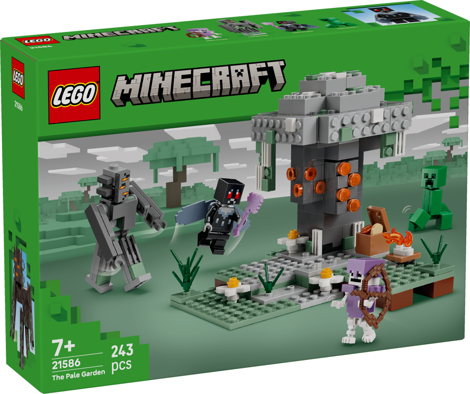 21586 LEGO® Minecraft Bālais dārzs , 7+ , модель 2026 года