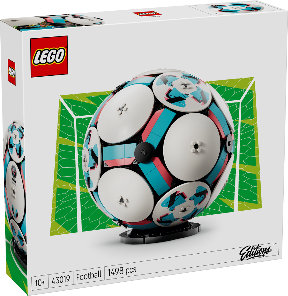 43019 LEGO® Editions Futbola bumba 10+ gadi, 2026 gada modelis