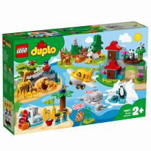 10907 LEGO® DUPLO Pasaules dzīvnieki, 2+ gadi