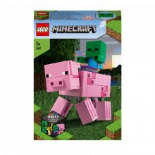 21157 LEGO® Minecraft BigFig cūka ar zombiju mazuli, 7+ gadi