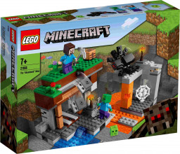 # 21166 LEGO® Minecraft “Pamestās” raktuves, 7+ gadi